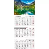 Kalendarz 2024 Trójdzielny Morskie oko - Kalendarze - miniaturka - grafika 1