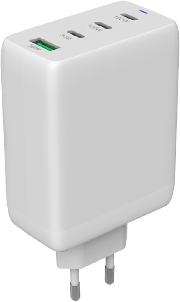 CANYON Ładowarka sieciowa CU100ACC GaN 100W 3xPD 1xQC EU Biała