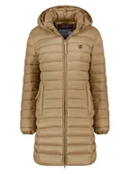 Kurtki damskie - ANAPURNA Płaszcz pikowany "Akitalana" w kolorze szarobrązowym - miniaturka - grafika 1