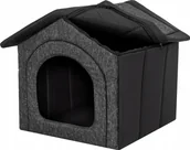 Budy dla psów - Hobbydog R4 BUDA EKOLEN CZARNY EKOLEN + CZARNY OXFORD - miniaturka - grafika 1