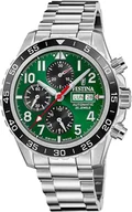 Zegarki męskie - Zegarek Festina F20055-2 Aviator North Chrono Automatic - miniaturka - grafika 1
