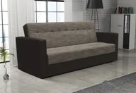 Sofy i kanapy - Nowoczesna sofa rozkładana MALIN, brązowa - miniaturka - grafika 1
