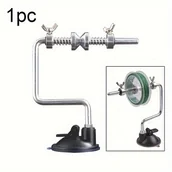 Inne - TEMU 1 szt. Przenośny System Nawijania Żyłki ze Stali Nierdzewnej - Łatwy w Użyciu Nawijacz Żyłki z Regulowanym Zaciskiem i Pokrętem, Idealny dla - miniaturka - grafika 1