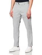 Spodnie męskie - HUGO Spodnie męskie, Silver47, 102 - miniaturka - grafika 1