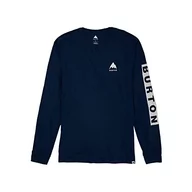 Koszulki męskie - Burton t-shirt męski elite, niebieski (Dress Blue), S - miniaturka - grafika 1