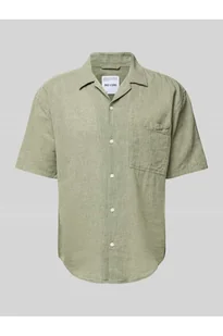 Koszula casualowa o kroju relaxed fit z rękawem o dł. 1/2 model CAIDEN - Only & Sons - Koszule męskie - miniaturka - grafika 1