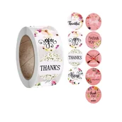 Scrapbooking - Naklejki Ozdobne Okrągłe Thank You Mix 20 Szt. - miniaturka - grafika 1
