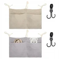 Organizery na łóżeczko - WISZĄCY ORGANIZER DO ŁÓŻECZKA DZIECIĘCEGO WISZĄCY ORGANIZER ŁÓŻECZKA - miniaturka - grafika 1