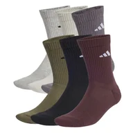 Skarpetki męskie - Skarpety za kostkę ADIDAS C NEWLOGOCRW 6P JP1716 – Szary - miniaturka - grafika 1