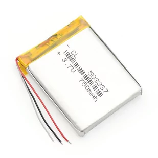 Bateria Akumulator Li-Poly 750Mah 3.7V Ntc 503337 - Baterie i akcesoria - miniaturka - grafika 1