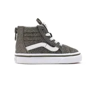 Buty dla dziewczynek - Buty dziecięce Vans Kid's SK8-Hi Zip trampki wysokie-21 - miniaturka - grafika 1