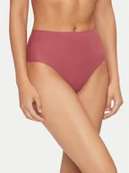Majtki damskie - Chantelle Figi brazylijskie z wysokim stanem Soft Stretch C10690 Różowy - miniaturka - grafika 1