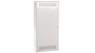 Hager Polo sp. z o.o. Rozdzielnica modułowa 4x12 natynkowa z gniazdami 3x230V Volta VA48NWP - Rozdzielnie elektryczne - miniaturka - grafika 1