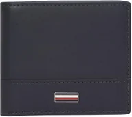 Portfele - TOMMY HILFIGER Męski portfel TH CORP MINI CC AM0AM13244 Bifold, niebieski (Space Blue), OS, Niebieski (Space Blue), rozmiar uniwersalny - miniaturka - grafika 1