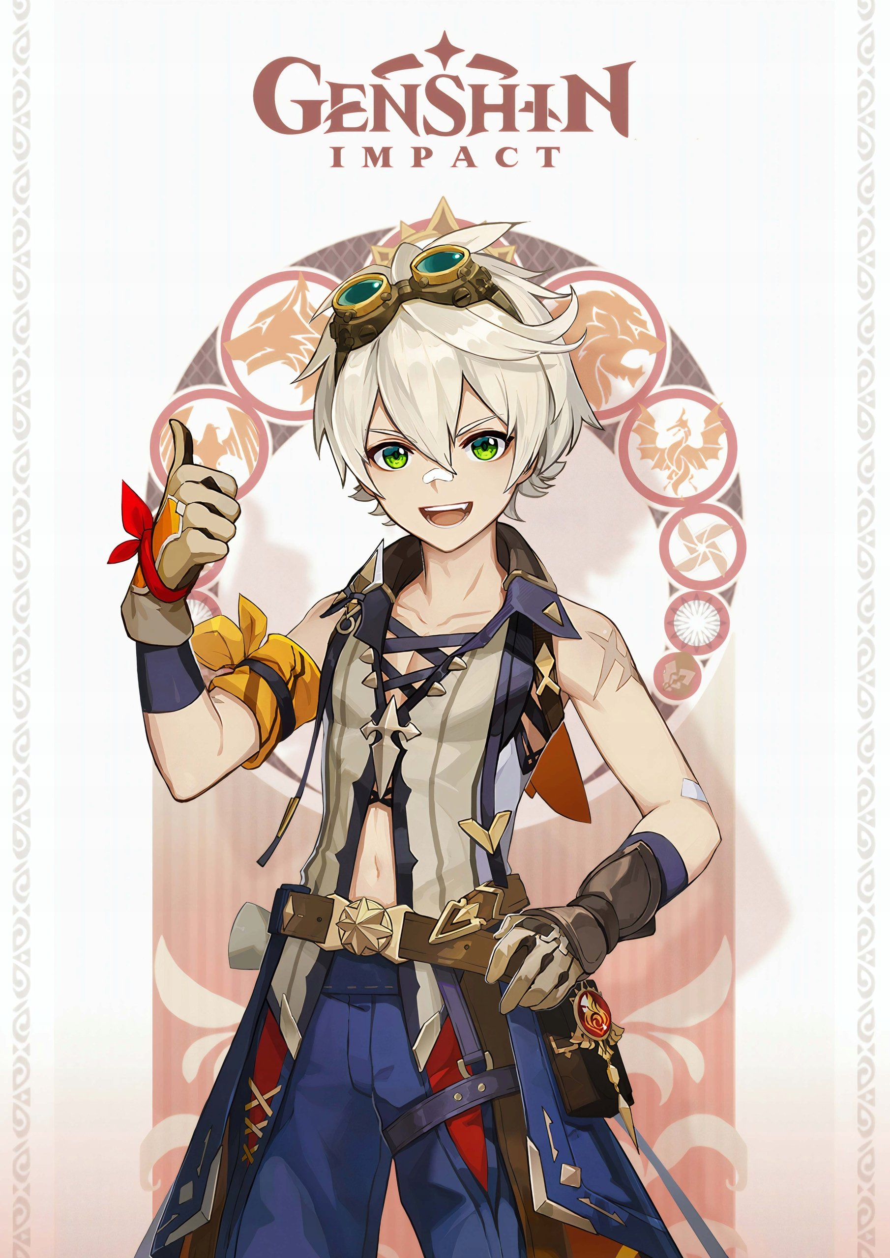 Plakat A1 Genshin Impact Bennet