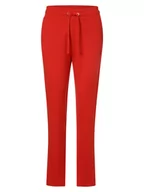 Spodnie sportowe damskie - Franco Callegari - Damskie spodnie dresowe, czerwony - miniaturka - grafika 1