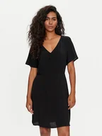 Sukienki - Vila Sukienka codzienna Moashly 14089472 Czarny Loose Fit - miniaturka - grafika 1
