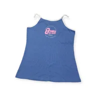 Koszulki dla dziewczynek - Koszulka dziewczęca na ramiączkach BOWIE XL 14/16 lat - miniaturka - grafika 1