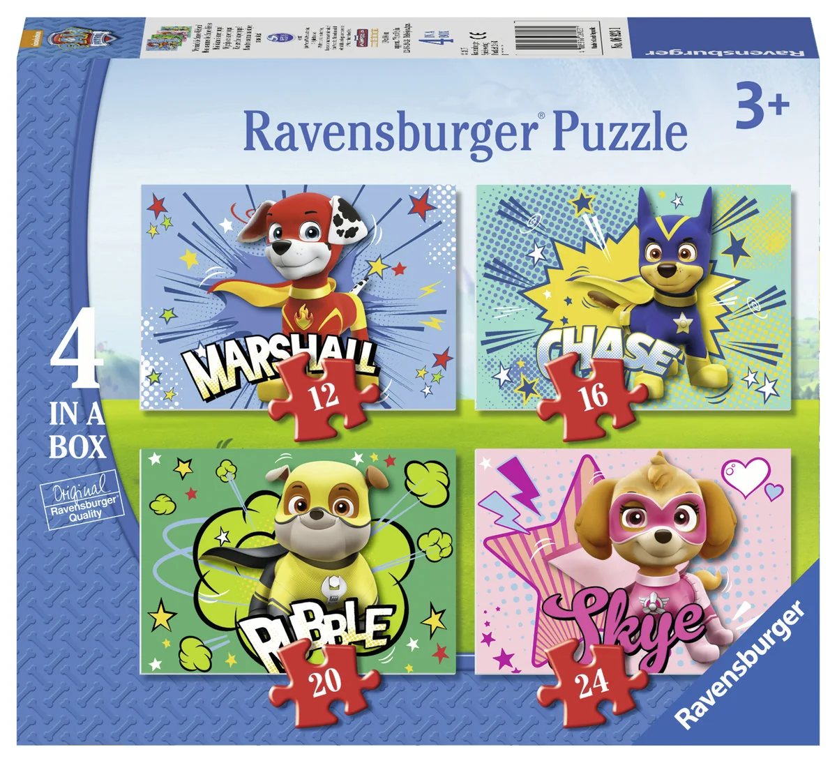 Ravensburger Puzzle 069231 Psi Patrol 4w1 ŁÓDŹ 069231