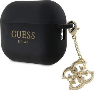 Guess GUAP2LECG4K AirPods Pro 2 2022/2023 cover czarny/black Liquid - Akcesoria do słuchawek - miniaturka - grafika 1