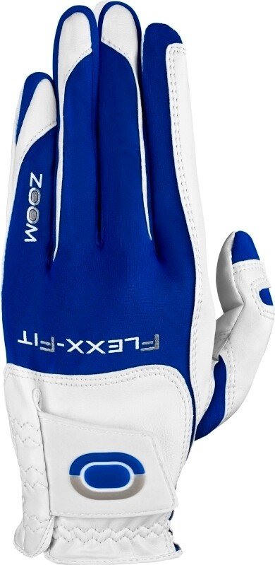 Rękawiczki golfowe Zoom Gloves Hybrid Golf Mens White/Royal Lewa ręka, Uniwersalny