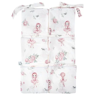 Organizer na łóżeczko z kieszeniami Wróżki - Organizery na łóżeczko Organizer na łóżeczko z kieszeniami Wróżki - Organizery na łóżeczko - miniaturka - grafika 1