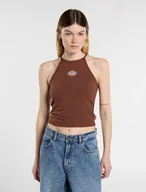 Koszulki i topy damskie - canotte donna dickies chain lake vest tank dk0a4xnpk471 cappuccino - miniaturka - grafika 1