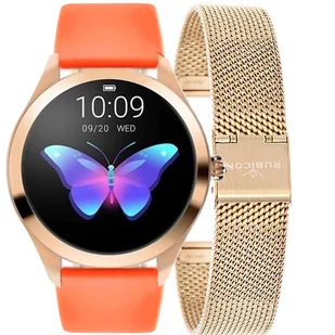 Rubicon RNBE36 Pomarańczowy - Smartwatch - miniaturka - grafika 1