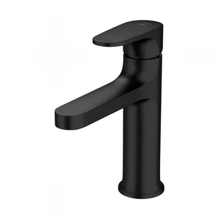 Cersanit Inverto bateria umywalkowa stojąca czarna uchwyty 2 Design in 1 czarny i złoty S951-295 S951-295 - Baterie umywalkowe - miniaturka - grafika 1