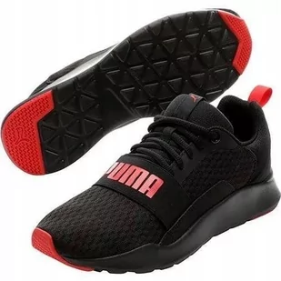 Buty Sportowe Puma Wired R.37 Czarne Sneakersy - Sneakersy damskie - miniaturka - grafika 1