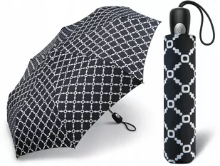 Parasol Automatyczny, Składany, Z Pokrowcem Pierre Cardin Biały, Czarny - Parasole - miniaturka - grafika 1