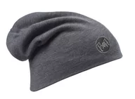 Czapki męskie - Buff Czapka Zimowa Heavyweight Merino Wool Hat SOLID GREY 111170.937.10.00 - miniaturka - grafika 1