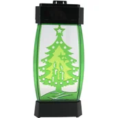 Lampiony i znicze - Lampion Solo choinka czarny 33 x 14 cm - miniaturka - grafika 1