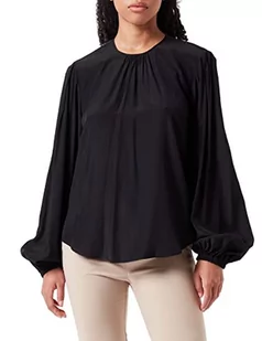 Sisley Damska bluza, czarny 100, M - Bluzy damskie - miniaturka - grafika 1