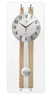 JVD Zegar ścienny z wahadłem NS1088.2 Cichy mechanizm NS1088.2 - Zegary - miniaturka - grafika 1