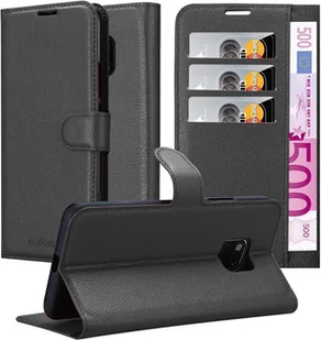 Cadorabo pokrowiec ochronny na Huawei MATE 20 PRO w kolorze czarnym etui na telefon komórkowy z magnetycznym zamknięciem - Etui i futerały do telefonów - miniaturka - grafika 1