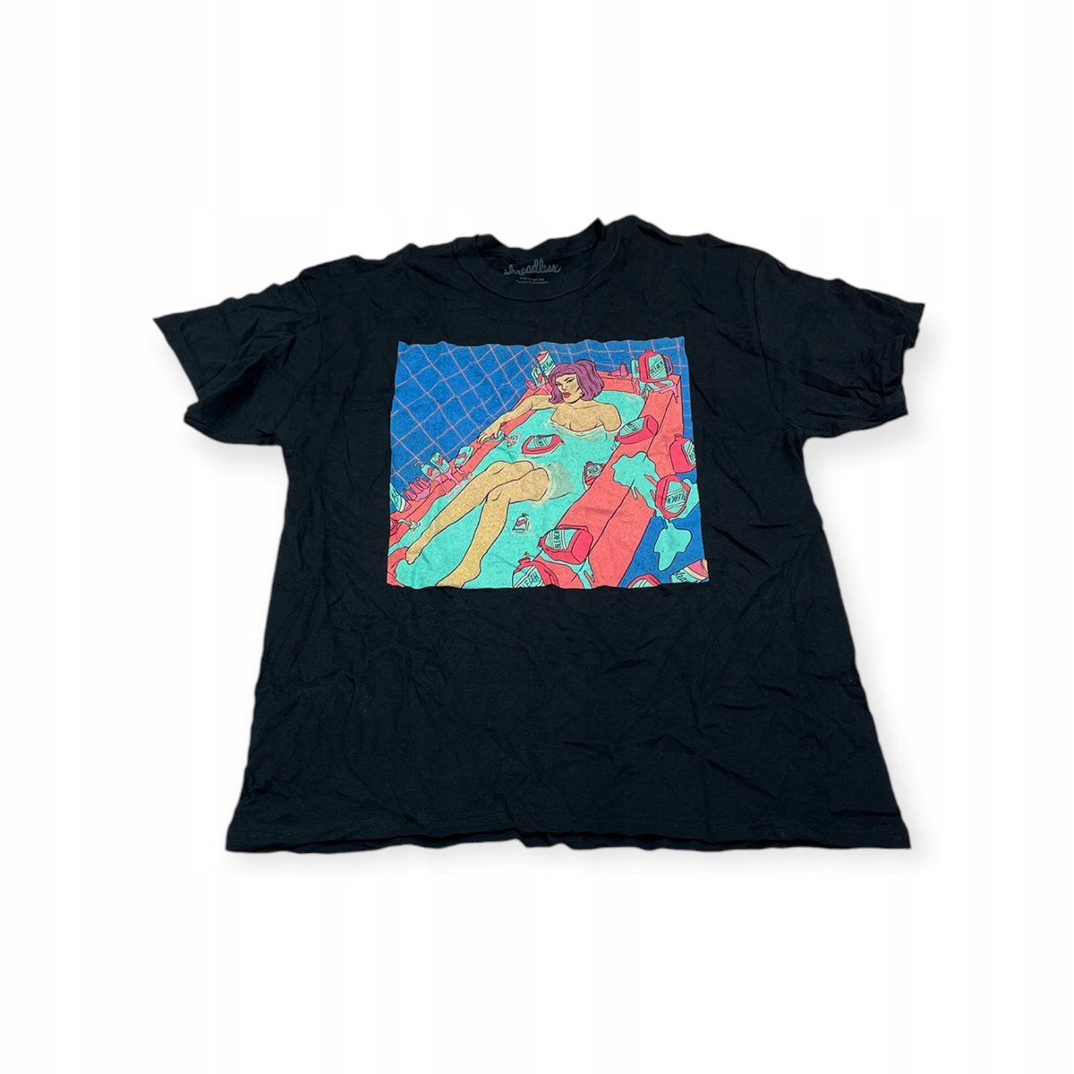 Koszulka T-shirt męski okrągły dekolt SPENCER'S THREADLESS L