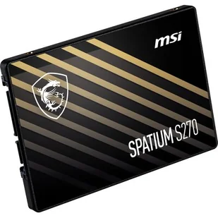 MSI SPATIUM S270 SATA 2.5” 480GB S78-440E350-P83 - Dyski SSD - miniaturka - grafika 1