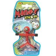 Figurki dla dzieci - Magno-Z Stwory Epee Figurka Magnetyczna Czerwona - miniaturka - grafika 1