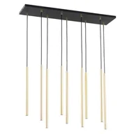 Lampy sufitowe - Selter lampa wisząca 9XG9 czarna/złota 1332/9 - miniaturka - grafika 1