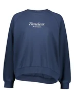 Bluzy damskie - New Balance Bluza "Athletics Icono-Graphic Crew" w kolorze granatowym - miniaturka - grafika 1