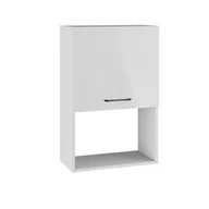 Meble kuchenne - Siena Szafka Wisząca Wysoka Pod Mikrofalówkę Gm-60-H92 Biały Mat - miniaturka - grafika 1