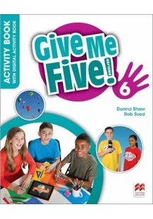 Give Me Five! 6 Activity Book + kod online - Książki do nauki języka angielskiego - miniaturka - grafika 1