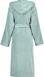 Cawo Szlafrok damski Classic Hooded Fjord - Szlafroki damskie - miniaturka - grafika 1