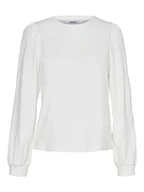 Koszulki i topy damskie - VERO MODA Vmkerry Ls O-Neck Top VMA Noos t-shirt damski, Snow White, S - miniaturka - grafika 1