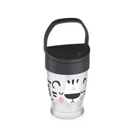 Kubki dla dzieci - Lovi Kubek ze słomką Junior Salt&Pepper 250ml - miniaturka - grafika 1