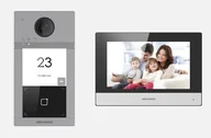 Wideodomofony - Hikvision DS-KIS604-P zestaw wideodomofonu IP PoE Hikvision 2 generacji - miniaturka - grafika 1
