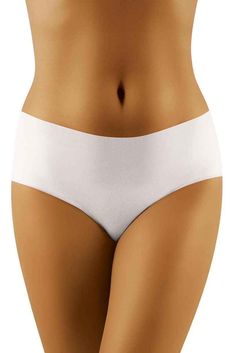 Wol-Bar Eco-Es biały L Majtki figi