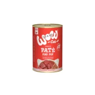 Mokra karma dla kotów - Wow Cat Rind Pur - wołowina dla dorosłych kotów 400 g - miniaturka - grafika 1