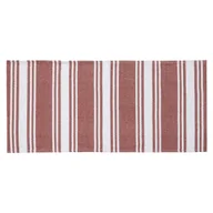 Dywany - Dywan bawełniany Aylane Pasy Havana czerwono-biały 60 x 120 cm Inspire - miniaturka - grafika 1